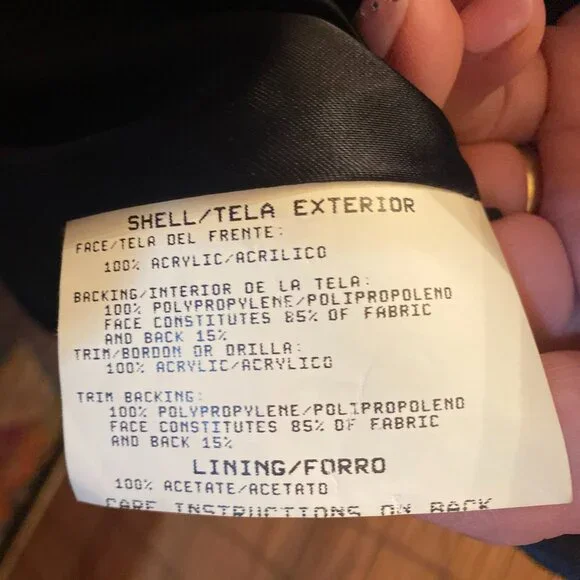 Monterey Fashion Faux Fur Super Soft Two Tone Coat Size 1X 27" PTP EUC - Picture 10 of 10